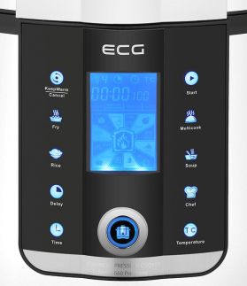 Multifunkční tlakový hrnec ECG MHT 1660 Pressione