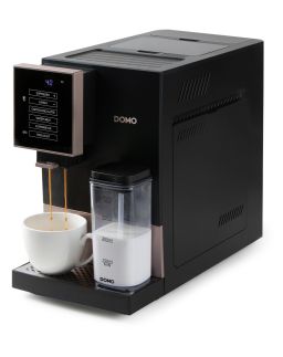 Automatický Espresso kávovar - černobronzový - DOMO DO743K, 1 350 W, 19 barů, LCD displej