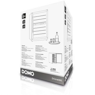 Domácí vinotéka na 45 lahví - dvouzónová - DOMO DO918WK