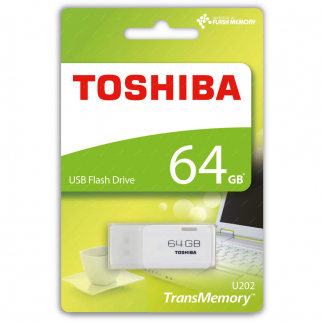 USB FD 64GB HAYABUSA WH USB 2.0 TOSHIBA