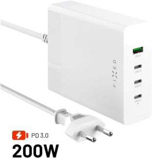 Fixed 3xUSB-C USB 200W FIXCG200-3C1A-WH