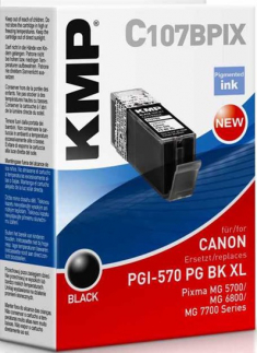 KMP C107BPIX (PGI-570PGBK XL)