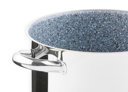 Sada nádobí CERAMMAX PRO STANDARD, 10 dílů, keramický povrch šedý granit