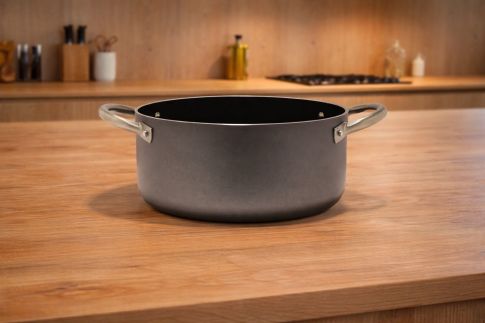 DOMO hrnec ALL IN - 24 cm 4,6 l, indukce, nerez rukojeť