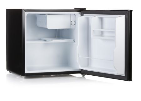Mini lednice s mrazící přihrádkou - černá - E - PRIMO PR126FR, Objem: 43 l, Třída: E, (š x h x v): 47,2 x 45 x 49,5 cm