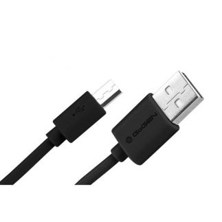 Kabel GoGEN USB/micro USB, 0,9m - černý