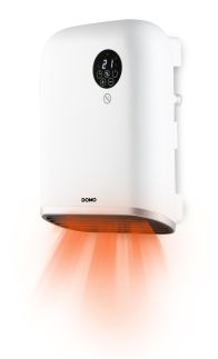 Elektrické topení do koupelny s WIFI - DOMO DO7357F, Příkon: 2 100 W, Krytí: IP24, Wi-Fi, dálkový ovladač, ECO funkce