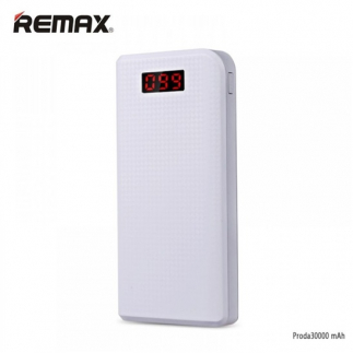 Remax Powerbank 30 000 mAh, bílá