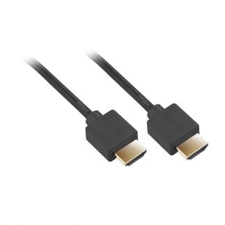 Kabel GoGEN HDMI 1.4, 10m, pozlacený, High speed, s ethernetem černý