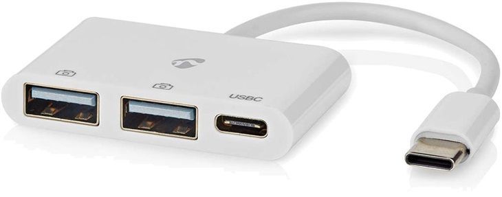 Nedis USB C Adaptér CCGB64785WT01