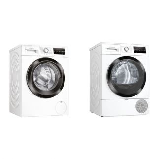 Set Bosch pračka WAU28T60CS + sušička WTR87TW2CS
