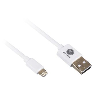 Kabel GoGEN USB/Lightning, 0,9m - bílý