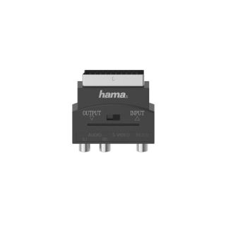 Hama 205268 red.SCART/3 cinch AV+S-video