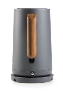 Rychlovarná konvice - nerez, šedá - WOOD YOU - DOMO DO9268WK, Objem: 1,7 l, Příkon: 2 200 W