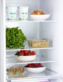 Lednice kombinovaná s mrazákem dole -  DO91337C,  323 L - nerezová ocel