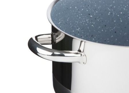 Hrnec CERAMMAX PRO STANDARD s poklicí, průměr 26 cm, objem 6.5 l, keramický povrch šedý granit