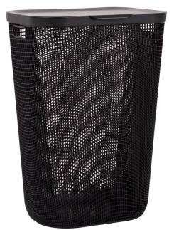 Koš na špinavé prádlo MY MESH 55 L - antracit