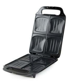 Sendvičovač XXL na 4 sendviče - černý - DOMO DO9296C, Příkon (W) 1800,  povrch bez PFAS