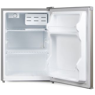 Lednice s mrazící přihrádkou - stříbrná - PRIMO PR154FR, Objem: 66 l *, Třída: E, (š x h x v): 44,5 x 51 x 63 cm