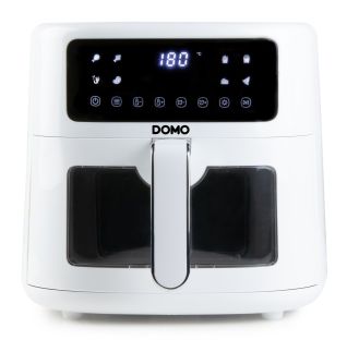 Horkovzdušná fritéza 6 l - digitální - DOMO DO1136FR, 6 L, 1500 W, průhled 