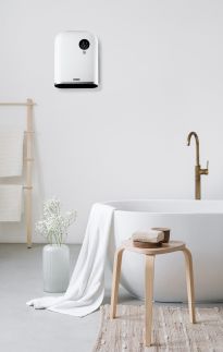 Elektrické topení do koupelny s WIFI - DOMO DO7357F, Příkon: 2 100 W, Krytí: IP24, Wi-Fi, dálkový ovladač, ECO funkce