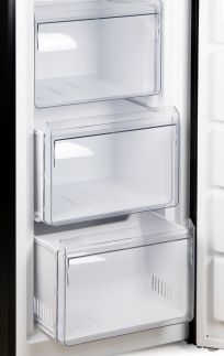 Šuplíkový mrazák - černý - PRIMO PR172DV, Objem: 161l *, Třída: C, vysoký 143 cm