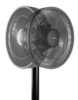 Stojanový ventilátor 2v1-  černý - DOMO DO8157, Průměr vrtule: 30,5 cm