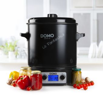 Zavařovací hrnec nerezový s LCD - DOMO DO42327PC, Objem: 27 l, Příkon: 2000 W