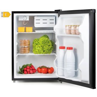 Lednice s mrazící přihrádkou - černá - PRIMO PR155FR, Objem: 66 l *, Třída: E, (š x h x v): 44,5 x 51 x 63 cm