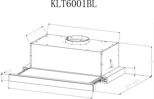 Kluge KLT6001BL