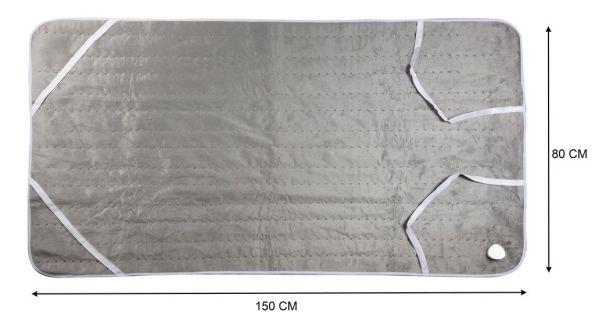 Elektrická vyhřívací deka - jednolůžková - DOMO DO641ED, Příkon: 100 W, Rozměry: 80x150 cm