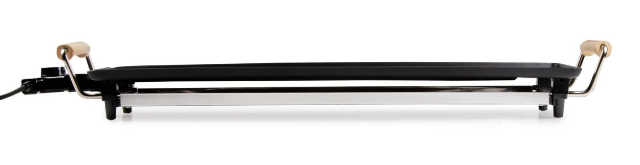 Rodinný gril Teppanyaki - Wood Look - DOMO DO8312TP, Příkon: 1 800 W, Pečící plocha: 70cm x 22 cm
