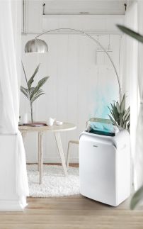 Mobilní klimatizace A+ - 9000 BTU - DOMO DO10180, Energetická třída: A+