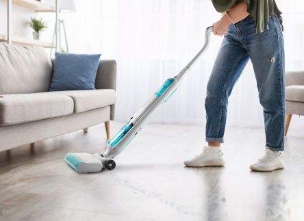 Podlahový čistič 2v1 s odsáváním - DOMO DO253SW, Napájení: Li-ion 21,9 V (2600 mAh)