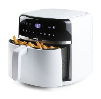 Horkovzdušná fritéza 8 l - digitální - DOMO DO1148FR, 8 litrů, bílá, digitální 