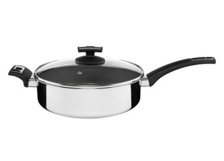 Pánev CERAMMAX PRO STANDARD, s rukojetí, s poklicí, průměr 26 cm, objem 3.9 l, šedý GRANIT