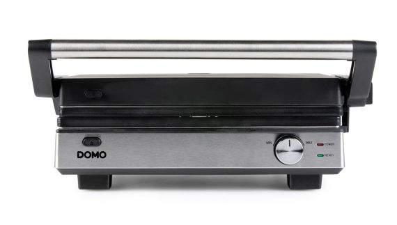 Kontaktní gril a vaflovač 2v1 - DOMO DO9287G, Keramický povrch PFAS free, Příkon: 1 800 W, Možnost otevření o 180°