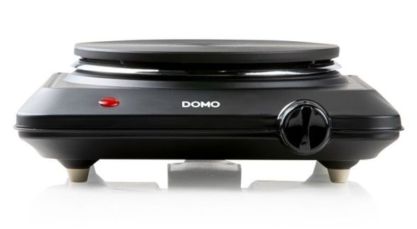 Vařič jednoplotýnkový - černý - DOMO DO30110KP, Příkon: 1500 W, Průměr: 18 cm