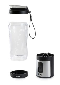 Aku smoothie mixér Blender-to-go 120W - černý - DOMO DO751BL