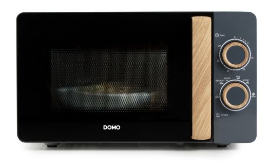 Mikrovlnná trouba - manuál - WOOD YOU - DOMO DO3320, Objem: 20 l, Talíř: 24,5 cm, Výkon: 700 W