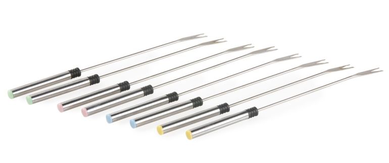 Fondue - bílý - dřevěný vzhled - DOMO DO736F, 1500 W, 8 osob, nádoba 1,4 L