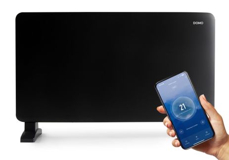 Teplovzdušný konvektor s WIFI - DOMO DO7355CH, Příkon: 2 000 W, Wi-Fi, dálkový ovladač, ECO funkce
