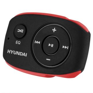 MP3 přehrávač Hyundai MP 312, 8GB, černo/červená barva