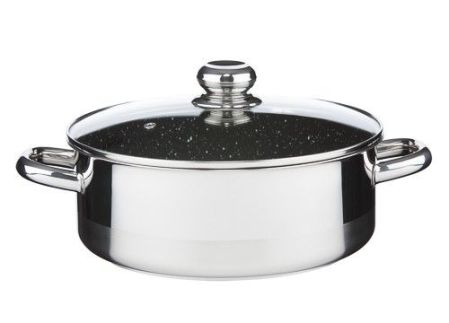 Kastrol CERAMMAX PRO STANDARD s poklicí, průměr 26 cm, objem 4.5 l, keramický povrch černý granit