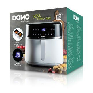 Horkovzdušná fritéza 8 l - digitální - DOMO DO1148FR, 8 litrů, bílá, digitální 