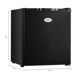 Mini mrazák - černý - 33 l - Třída D - PRIMO PR148DV, Objem: 33 l *, Třída: D, (š x h x v): 44 x 47,5 x 51,5 cm