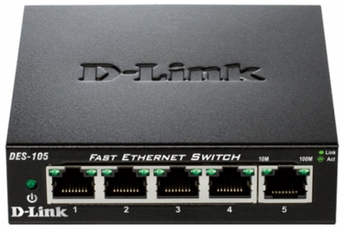 D-LINK 10/100 5-port switch (DES-105)