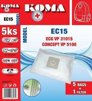 Koma EC15S - ECG VP 3101S SMS