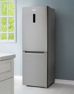 Lednice kombinovaná s mrazákem dole -  DO91337C,  323 L - nerezová ocel