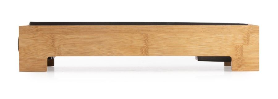 Stolní elektrický gril Plancha - Bamboo Style - DOMO DO9270G, 1 000 W, termostat, plocha 36 x 14 cm